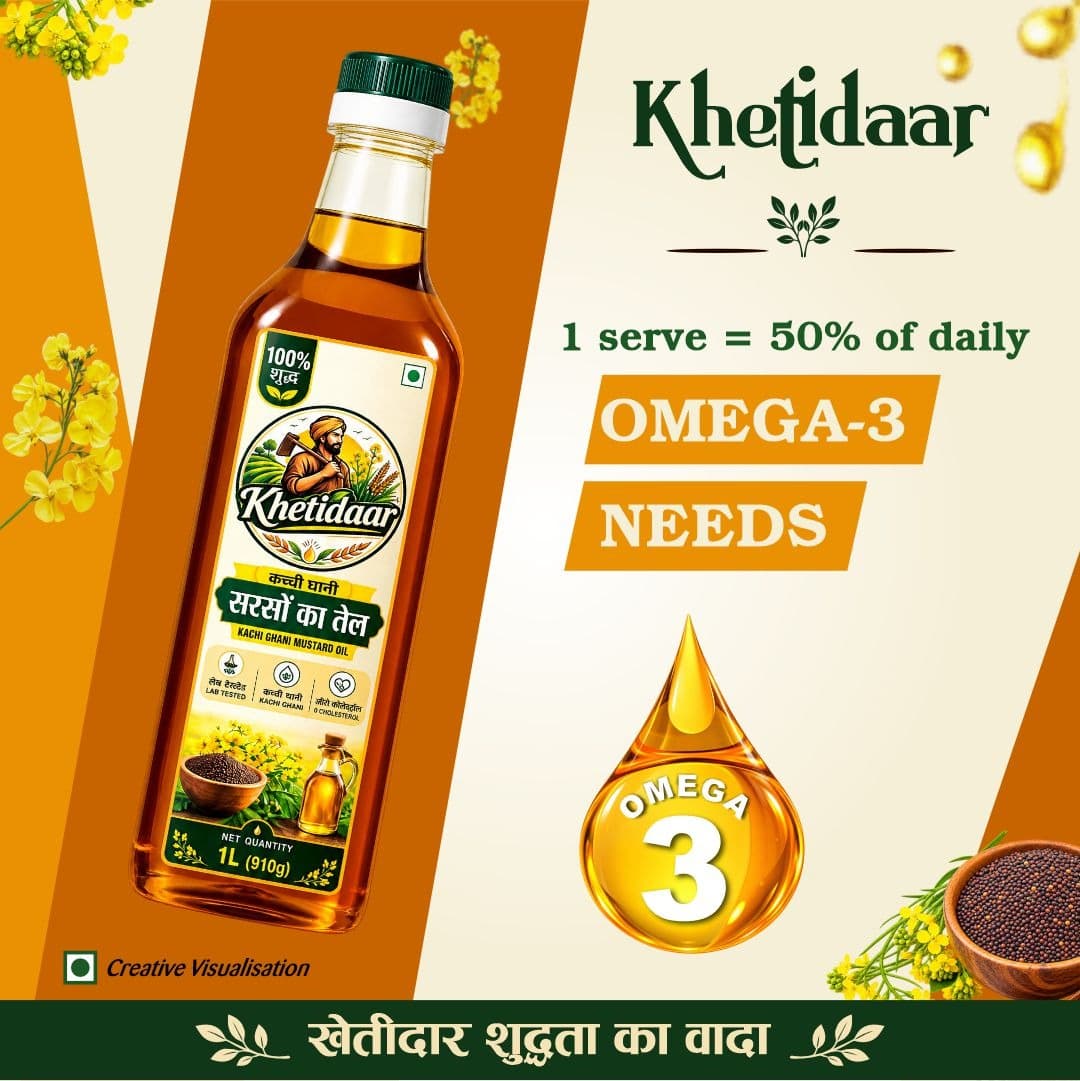 Khetidaar Omega-3 Benefits